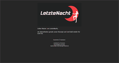 Desktop Screenshot of letztenacht.com